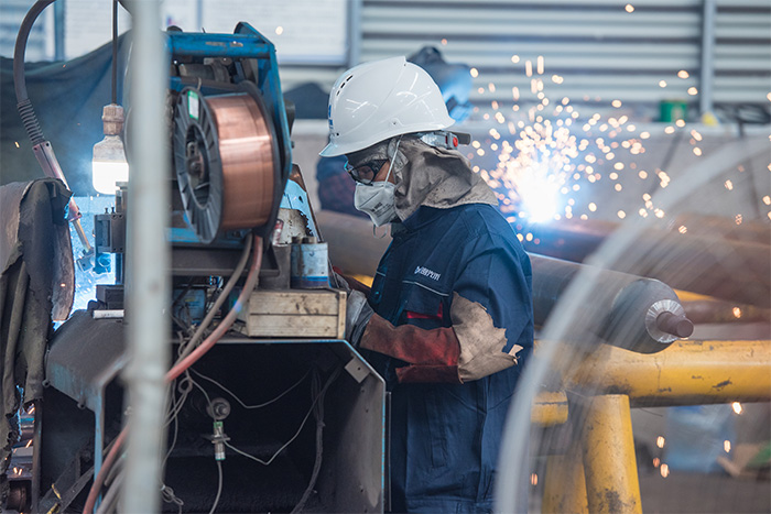 平谷网架焊接车间